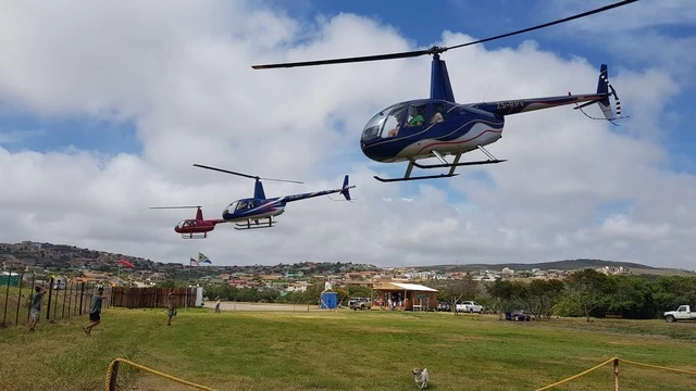 Mossel Bay Helicopters Take-Off